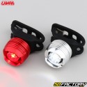 Front and rear round LED bicycle lights Lampa Bull Light