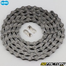 Bicycle chain 9 speed 114 links KMC 9 gray