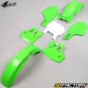 Kit de carenagem Kawasaki KX 500 (1993 - 1995) UFO verde e branco