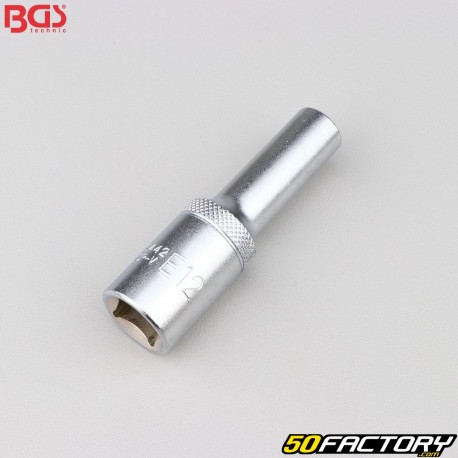 Llave de vaso 12 mm  Torx hembra 1/2" BGS