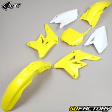 Kit de carenagens Suzuki  RM-ZXNUMX (XNUMX - XNUMX) UFO  branco e amarelo
