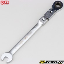 XNUMX mm BGS double joint ratchet combination wrench