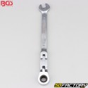 8 mm BGS double joint ratchet combination wrench