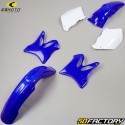 Kit carénages Yamaha YZ 125, 250 (2002 - 2005) CeMoto bleu et blanc