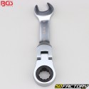 11 mm BGS articulated short ratchet combination wrench