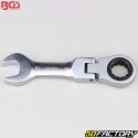 13 mm BGS articulated short ratchet combination wrench