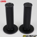 Puños Lampa Off-Road Grips negro con donas negras y naranjas