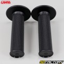 Handle grips Lampa Off-Road Grips black with black and orange donuts