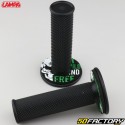 Handle grips Lampa Off-Road Gripblack s with black and green donuts