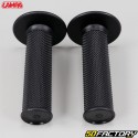 Handle grips Lampa Off-Road Gripblack s with black and green donuts