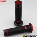 Punhos Lampa Esporte-Grip preto e vermelho