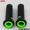 Punhos Lampa Esporte-Grip preto e verde