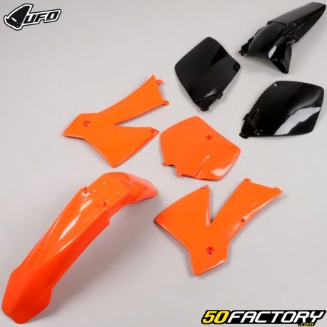 Kit de carenado KTM SX 125, 200, 400 (2001 - 2002) UFO naranja y negro