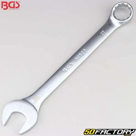 Combination spanner 27 mm BGS matt gray