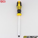 Flat screwdriver 6x125 mm BGS yellow