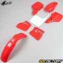 Honda CR 125 R Fairings Kit (1987 - 1988) UFO red and white