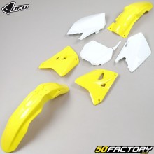 Kit de carenado Suzuki  XNUMX ringgit (XNUMX - XNUMX) UFO  blanco y amarillo
