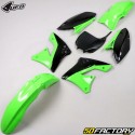 Fairing kit Kawasaki KXF 250 (2009 - 2012) UFO green, black and white