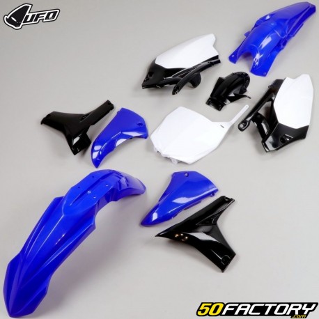 Kit de carenado Yamaha YZF450 (2010 - 2013) UFO azul, blanco y negro