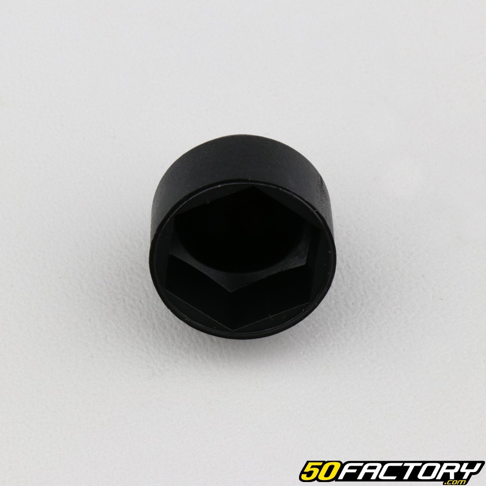 Cache écrou 17 mm noir (à l'unité) – Pièce moto, scooter