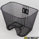 Bicycle front basket with black triangles V1