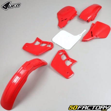 Honda CR 125 R Fairings Kit (1989 - 1990) UFO red and white