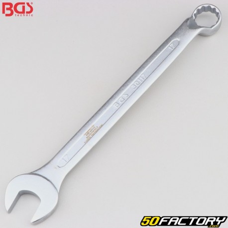 BGS 17 mm angled combination spanner