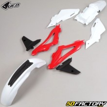 Fairings kit Husqvarna CR 125 (2009 - 2013) UFO White and red