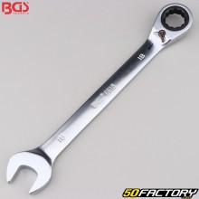 BGS 18mm Reversible Ratchet Combination Wrench