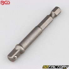 BGS 6/1&quot; Hex to 4&quot; Square Male Screwdriver Adapter