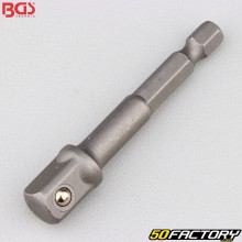 BGS 6/1&quot; Hex to 4&quot; Square Male Screwdriver Adapter