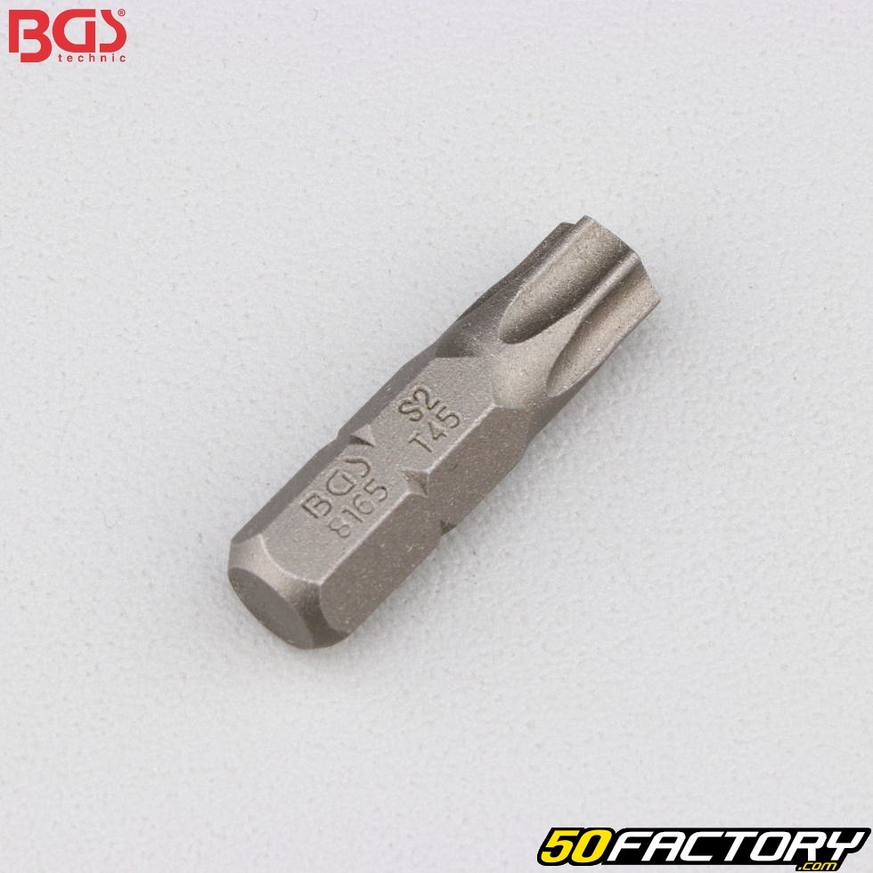 Embout Torx T45 5/16 BGS - Équipement atelier moto, auto