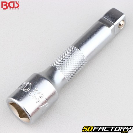 Extensão de giro 75 mm para catraca 3/8&quot; BGS