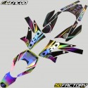 Decoration  kit Derbi  DRD, Gilera SMT, RCR  (XNUMX - XNUMX) Gencod  Holographic Sun (DRD writing)