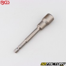 Impact socket for drill 11 mm 6 point 1 / 4&quot; BGS extra long