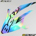 Deko-Kit Beta RR XNUMX, Biker, Track (XNUMX - XNUMX) Gencod weiß und türkis, holografisch