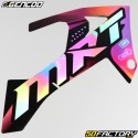 Decoration  kit Rieju  MRT 50 (since 2022), MRT 125 (from 2021) Gencod black and pink holographic