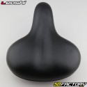 &quot;VTC/city&quot; bicycle saddle XNUMXxXNUMX mm Leoshi  black