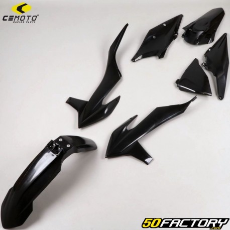 Fairing kit KTM SX, SX-F 125, 150, 250... (2019 - 2022) CeMoto black