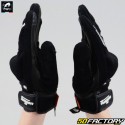 Gants Furygan Jet Kid D3O homologués CE moto noirs et blancs