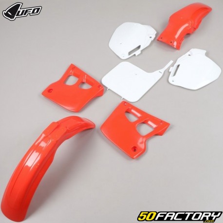 Kit carene Honda CR 125 R (1991 - 1992), 250 (1990 - 1991) UFO arancione e bianco