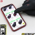 Guantes cross Five  Moto E-XNUMX Evo con homologación CE roja