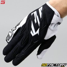 Handschuhe Cross Five MXFXNUMX schwarz und weiß