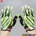 Luvas cross  Five MXF Pro Rider S neon amarelo