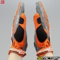 Luvas cross  Five MXF Pro Rider laranjas S