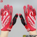 Luvas cross  Five MXF Pro Rider S vermelho