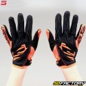 Gloves cross child Five MXF3 black and neon orange
