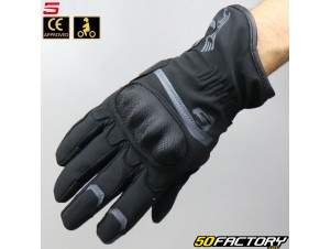 Guanti moto invernali Five WFX3 WP Nero