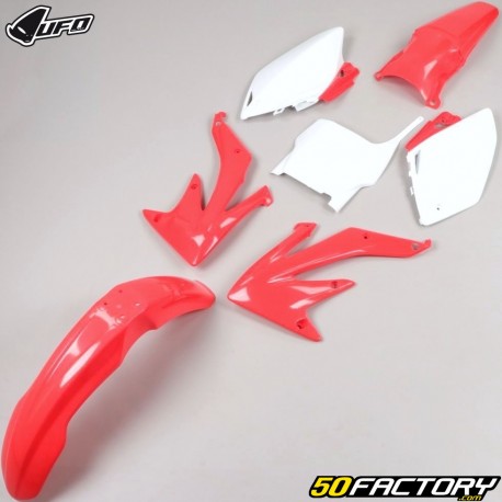 Kit carenatura Honda CRF 450 R, X (2005 - 2006) UFO rosso e bianco