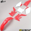 Kit de carenagens Honda CRF 450 R, X (2008) UFO vermelho e branco